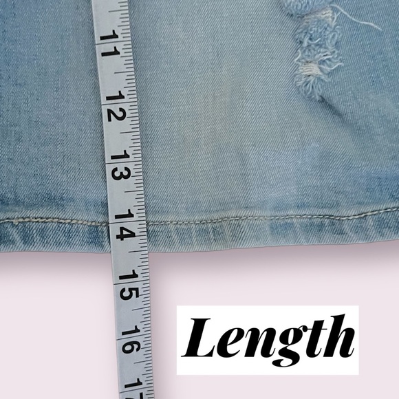 Forever 21 Jean Skirt Light Washed Blue Y2K Mini Stretchy Denim Womens Size 27 - Picture 5 of 5